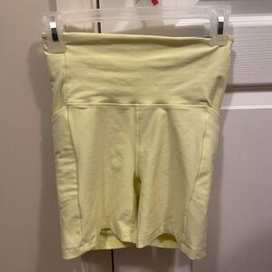 CALIA by Carrie Underwood Yellow Bike Shorts